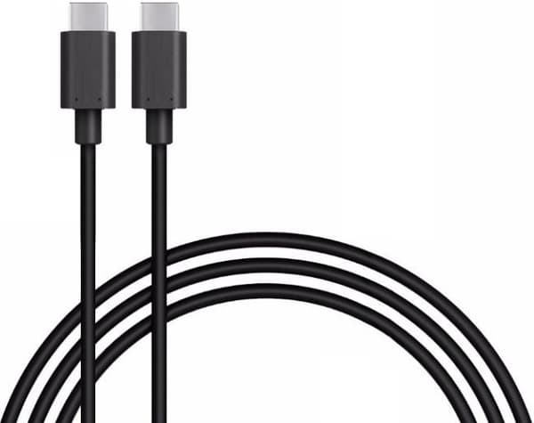 NORDIQZENZ USB 3.1 Gen 2, 5A, USB-C til USB-C, 1m, Sort
