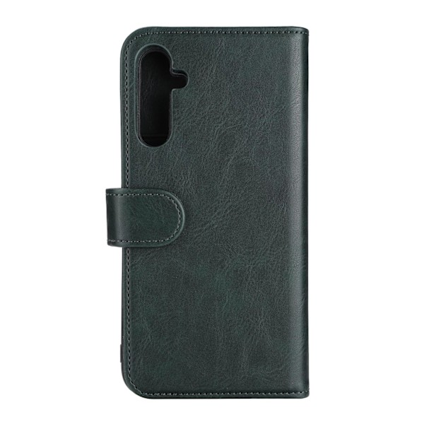 Essentials Samsung Galaxy A34 5G PU wallet, detachable, green Grön