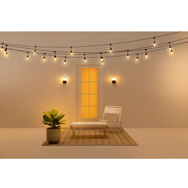 WiZ WiFi Smart Elpas Vägglampa Färg + Varm-kallvit 230V