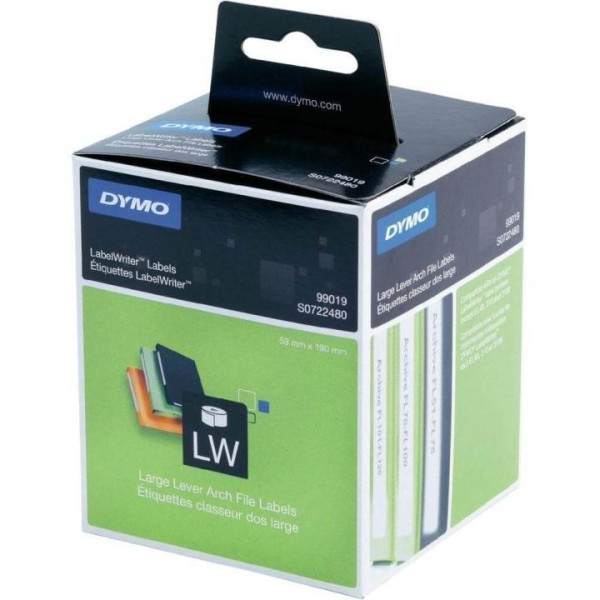 DYMO Labels S0722480 99019 Large Lever Arch File