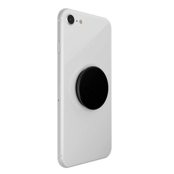 Popsockets musta kahva jalustatoiminnolla varustettuna