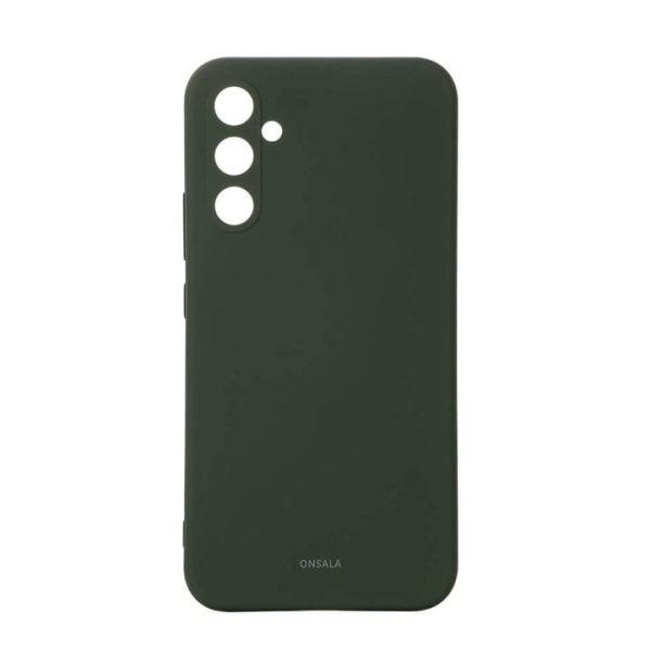 ONSALA Mobilskal Silikon Dark Green - Samsung Galaxy A34 5G Grön
