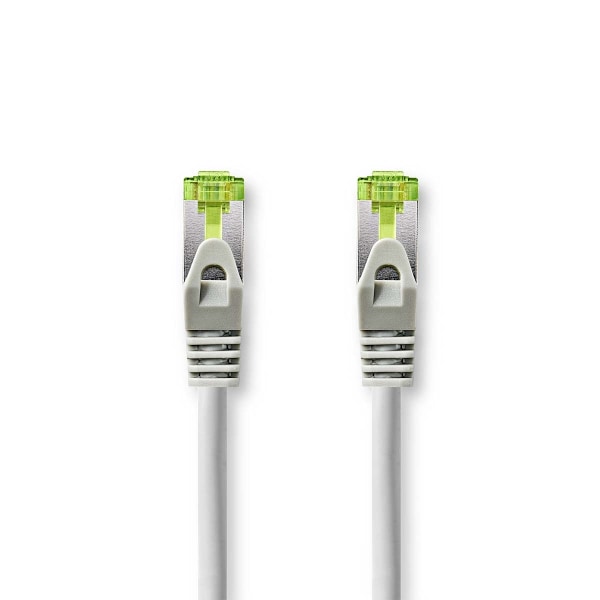 Nedis CAT7 netværkskabel | S/FTP | RJ45 Han | RJ45 Han | 2.00 m | Snagless | Runde | LSZH | Grå | Box