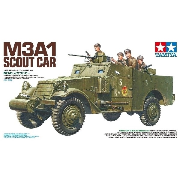 Tamiya 1/35 M3A1 Scout Car