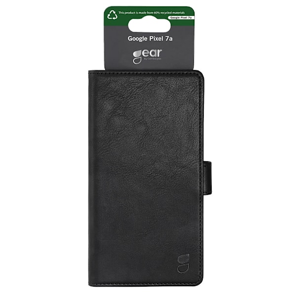 GEAR Classic 3 card Recycled Google Pixel 7a Black Svart