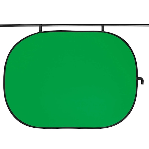 Hama Foldbar Baggrund 2-i-2 Grøn/Blå 150x200 cm