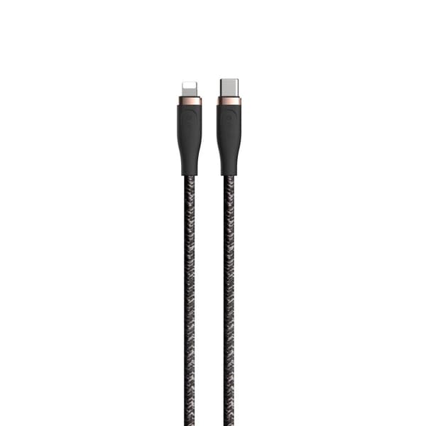 Devia kaapeli Star EC418 PD USB-C - Lightning 1,5 m 27W 3A musta