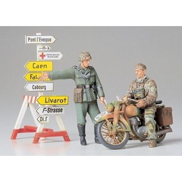 Tamiya 1/35 TYSK MOTORCYKEL ORDONNANS