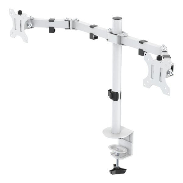 deltaco_gaming WHITE LINE WA86 Dual-monitor desk arm, 13-32"" monitors
