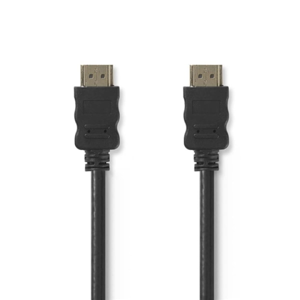 Nedis High Speed ​​HDMI ™ Kaapeli Ethernet | HDMI™ liitin | HDMI™ liitin | 4K@30Hz | ARC | 10.2 Gbps | 3.00 m | Pyöreä | PVC | Musta | Kirjekuori