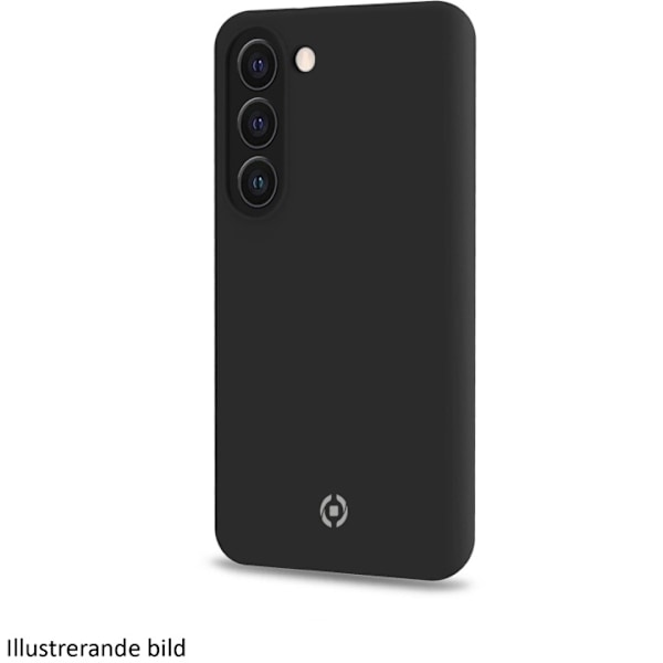 Celly Cromo Soft rubber case Galaxy S24 5G Svart Svart