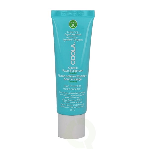 Coola Classic Face Sunscreen Moisturizer SPF30 50 ml