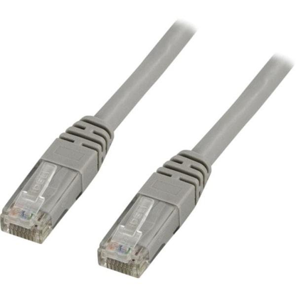 Deltaco U/UTP Cat5e patch cable 25m, 100MHz, grey