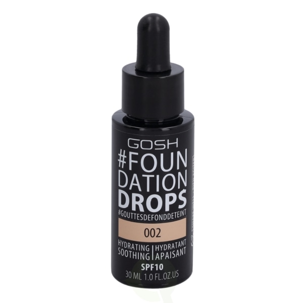 Gosh Foundation Drops SPF10 30 ml #002 Ivory