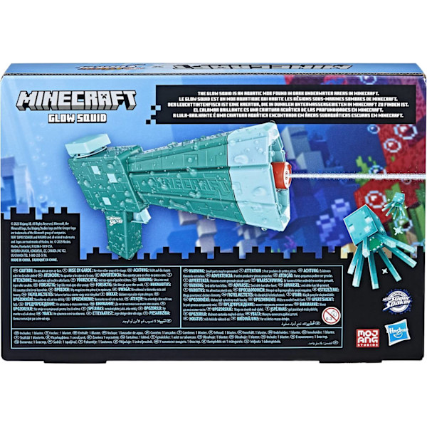 Nerf Minecraft Glow Squid -vesipyssy