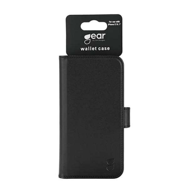 Gear Lompakko Musta - iPhone 12/12 Pro Svart