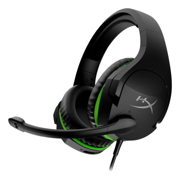 HyperX CloudX Stinger Gaming Headset, svart/grön