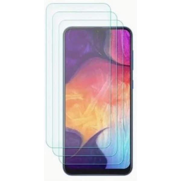 3-pack Screen protector Hærdet glas 2,5D til Samsung Galaxy A20/A30/A30S/A50/A50s/M21/M31/A22 4G/A32 4G/A33 5G/A34 5G Transparent