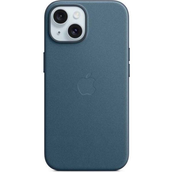 Apple iPhone 15 FineWoven Fodral med MagSafe, Pacific Blue Blå