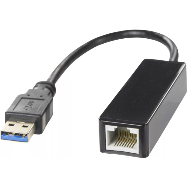 DELTACO USB 3.0 nätverksadapter med internt flash-minne (USB3-GIGA5)