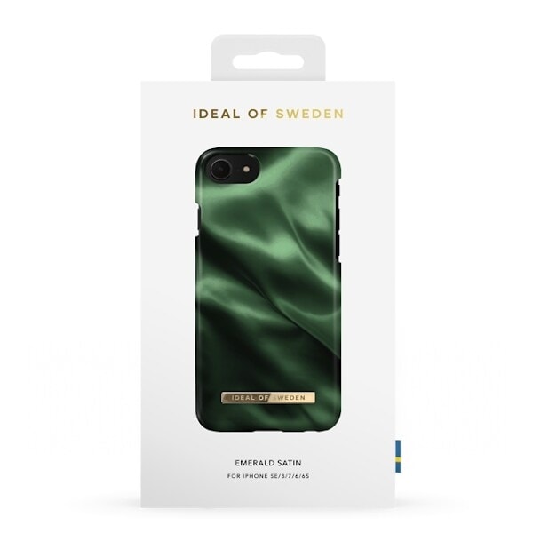 iDeal Skal iPhone 6/6S/7/8/SE2020  Emerald Satin Grön