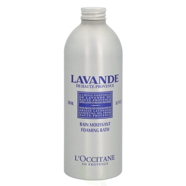 L'Occitane Lavende vaahtoava kylpy 500 ml suojatulla merkinnällä