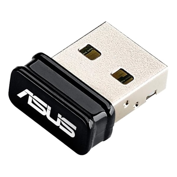 ASUS USB-N10 Wireless-N150 Nano USB Adapter Sort