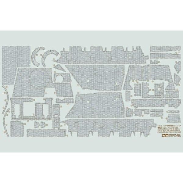 Tamiya 1/35 Brummbaer LP Zim Sheet