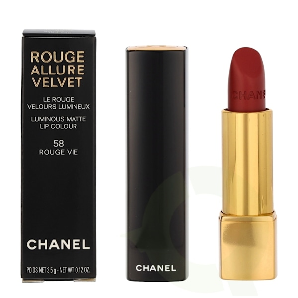 Chanel Rouge Allure Velvet Luminous Matte Lip Colour 3.5 gr #58 Rouge Vie