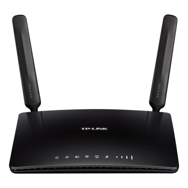 TP-Link wireless 3G/4G router, 2,4GHz, 300Mbps, 4xLAN/WAN, black