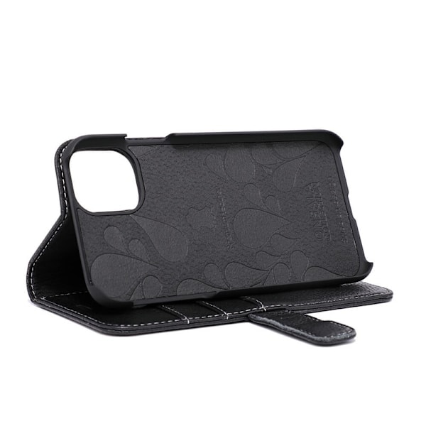 Onsala Collection Mobilcover Læder Sort Iphone 11 Svart