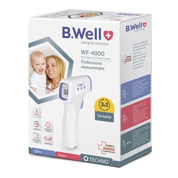 B.WELL Febertermometer WF-4000 IR Non-Contact