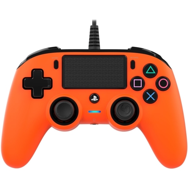 Nacon Wired Compact Controller, Orange, PS4