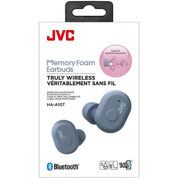 JVC Hörlur HA-A10T True Wireless In-Ear Grå Grå