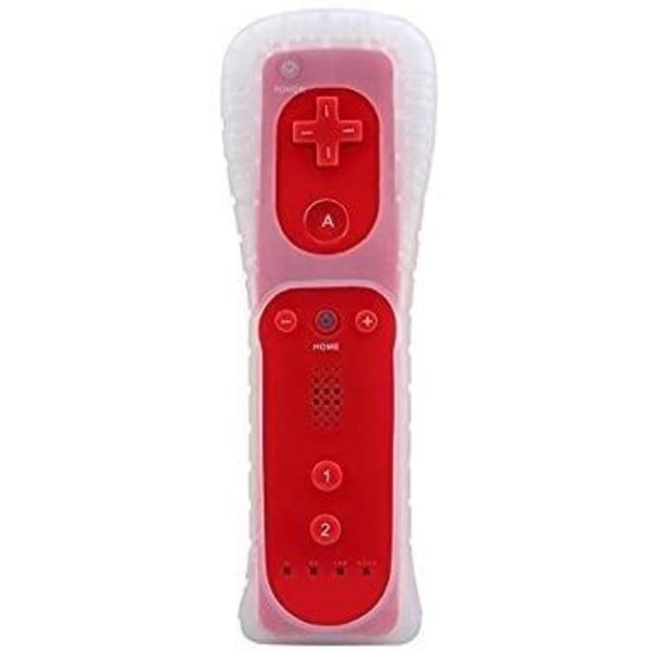 Remote Plus + Nunchuck til Wii-Wii U, rød