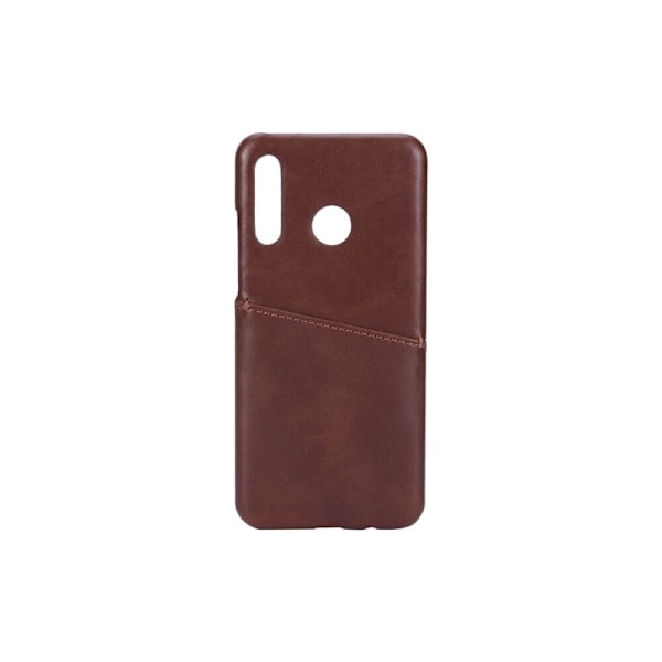 Onsala Mobilskal Läder Brun - Huawei P30 Lite Brun