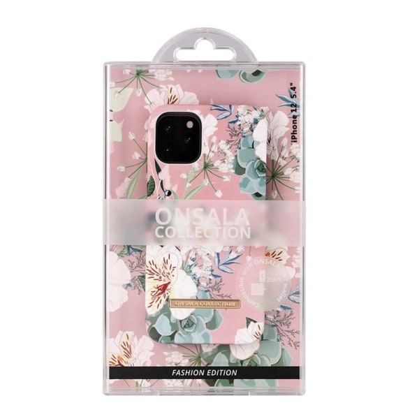 ONSALA COLLECTION Mobil Cover Soft Clove Flower iPhone 12  Mini Rosa