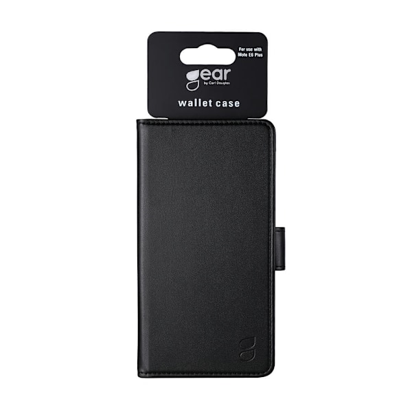 GEAR Wallet Motorola E6 Plus Sort Svart