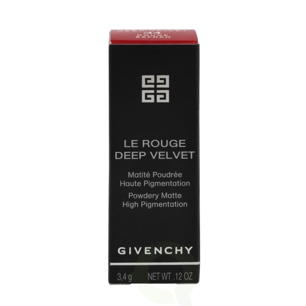 Givenchy Le Rouge Deep Velvet Lipstick 3.4 ml #34 Rouge Safran