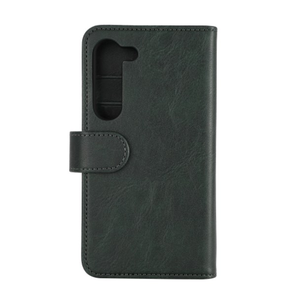 essentials Samsung Galaxy S23 PU wallet, detachable, green Grön