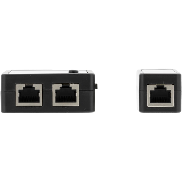DELTACO kaapelintestaaja RJ45/RJ12 & BNC, 2 osainen, musta