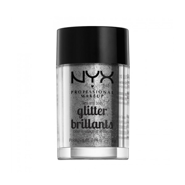 NYX PROF. MAKEUP Face & Body Glitter - 10 Silver 2,5g