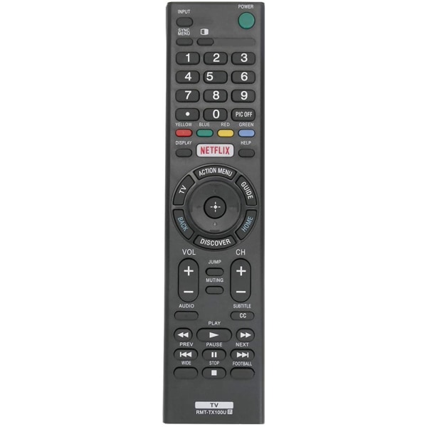 Universal Fjärrkontroll till SONY Smart TV RMT-TX100U