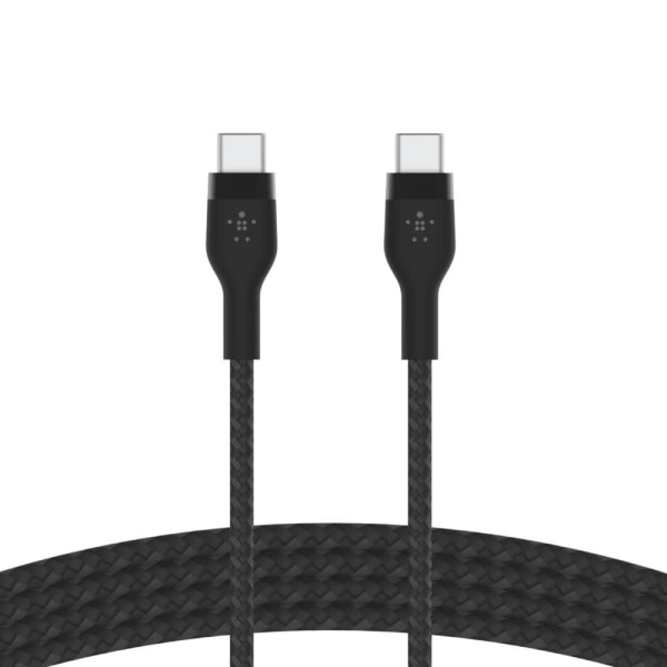 Belkin BOOST CHARGE USB-C to USB-C 2.0 Braided Silicon, 1m, Blac
