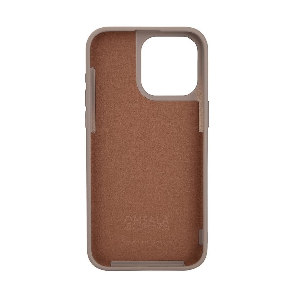 ONSALA Back Sil Touch Recycled MagSerie iPhone 15 Pro Max Summer Beige