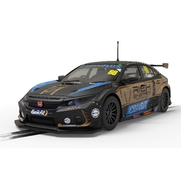Scalextric Honda civic FK8 Type R, BTCC 2022, Josh Cook 1:32