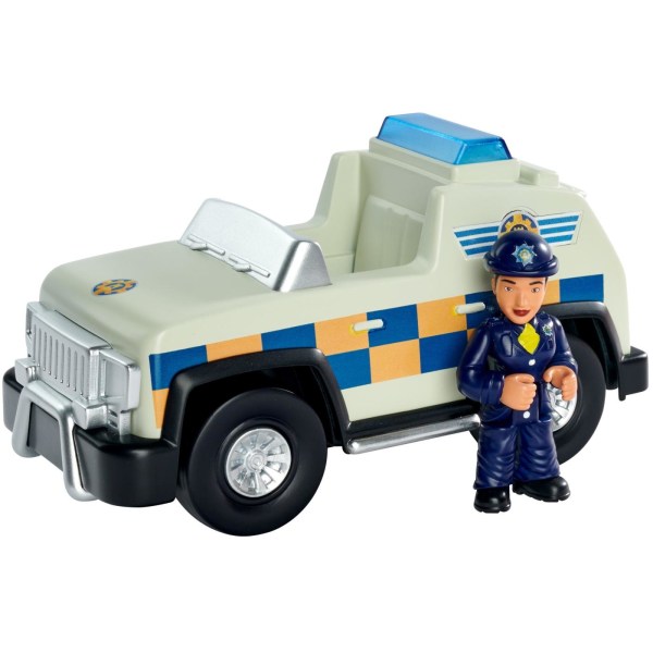 Brandman Sam Police 4x4x with Rose Figurine