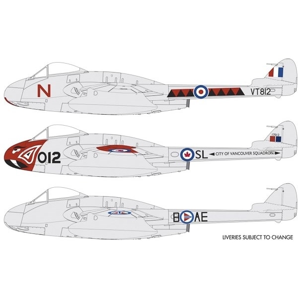 AIRFIX de Havilland Vampire F.3 1:48
