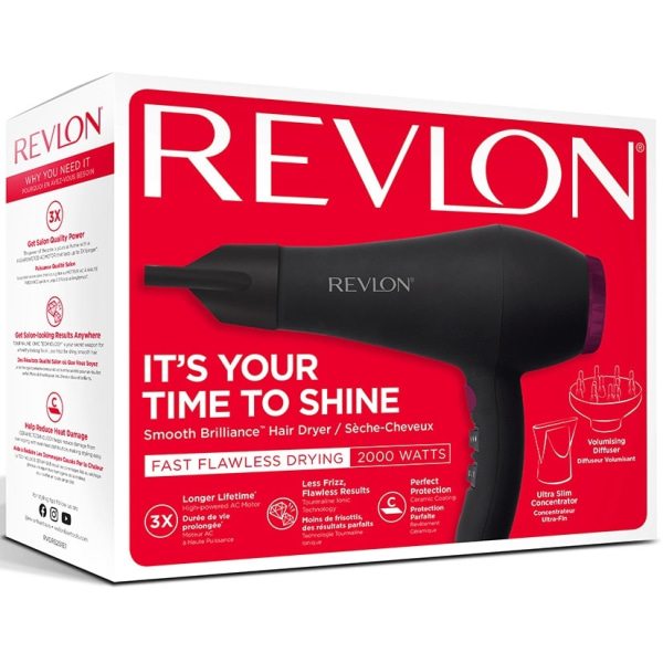 Revlon Hair Dryer Smooth Brilliance AC, RVDR5251