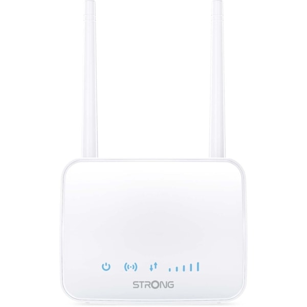 Stærk 4G-router WiFi 300Mbit/s Mini Hvid